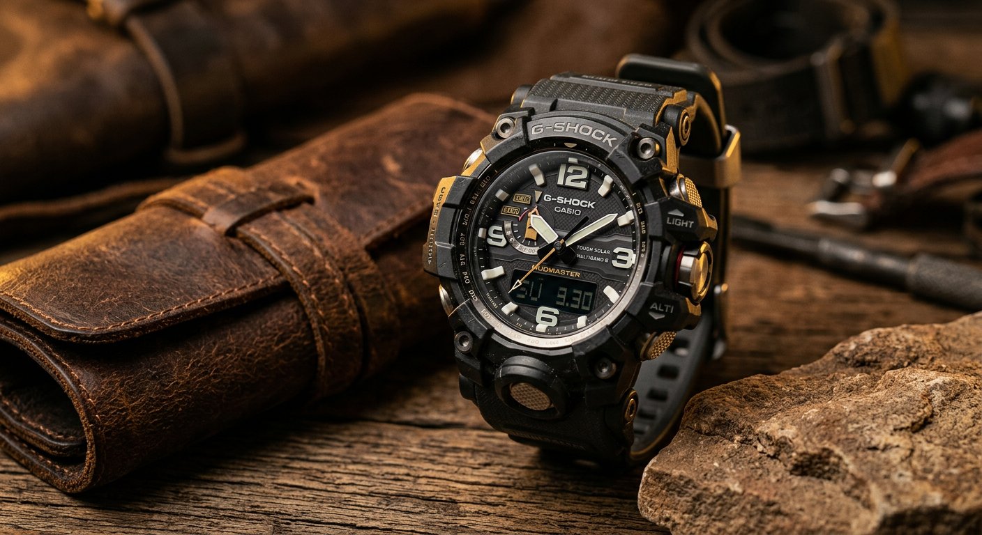 Read more about the article Грязезащищенные часы Casio G-Shock Mudmaster для экстрима: как устроена герметизация кнопок Mud Resist