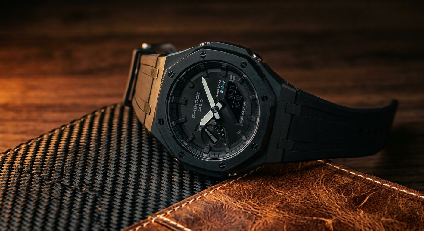 Read more about the article Восьмиугольные часы Casio G-Shock GA-2100 с карбоновым корпусом: секрет успеха архитектуры Carbon Core Guard