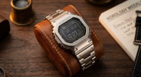 Цельнометаллические часы Casio G-Shock в стальном корпусе: инженерные секреты серии Full Metal GMW-B5000