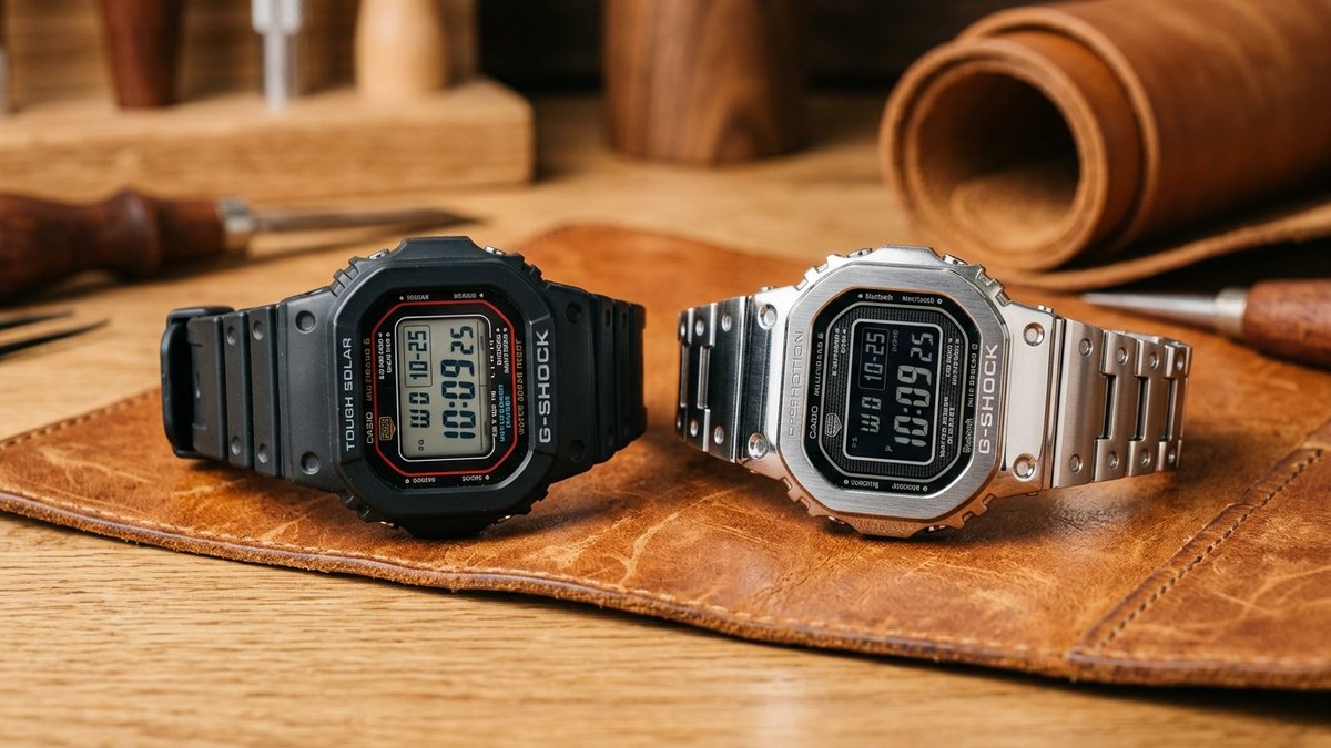 Квадратные часы Casio G-Shock GW-M5610U и GW-5000U на обновленном модуле 3495