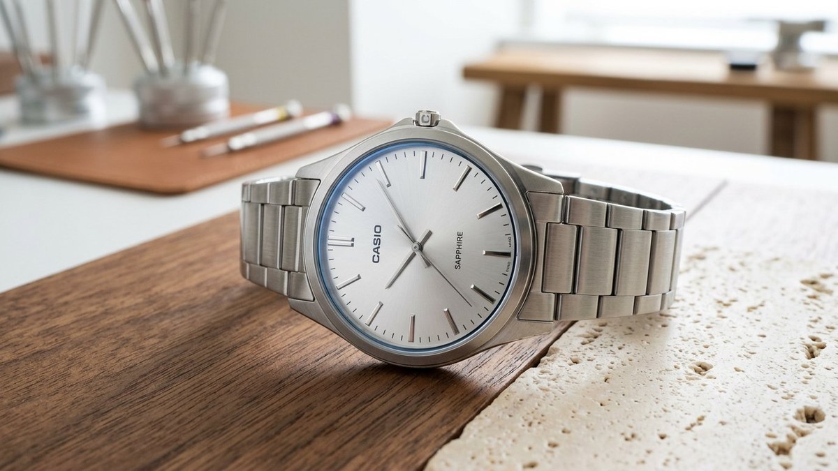 Read more about the article Ультратонкие классические часы Casio с сапфировым стеклом серий LTP-E148 и MTP-B145: японский минимализм под манжету рубашки