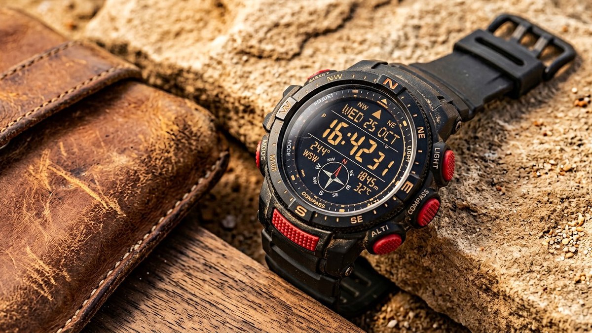 Read more about the article Подземные и пустынные часы Casio G-Shock Mudman: эволюция от раллийных G-9000 и G-9300 до двухслойного экрана GW-9500