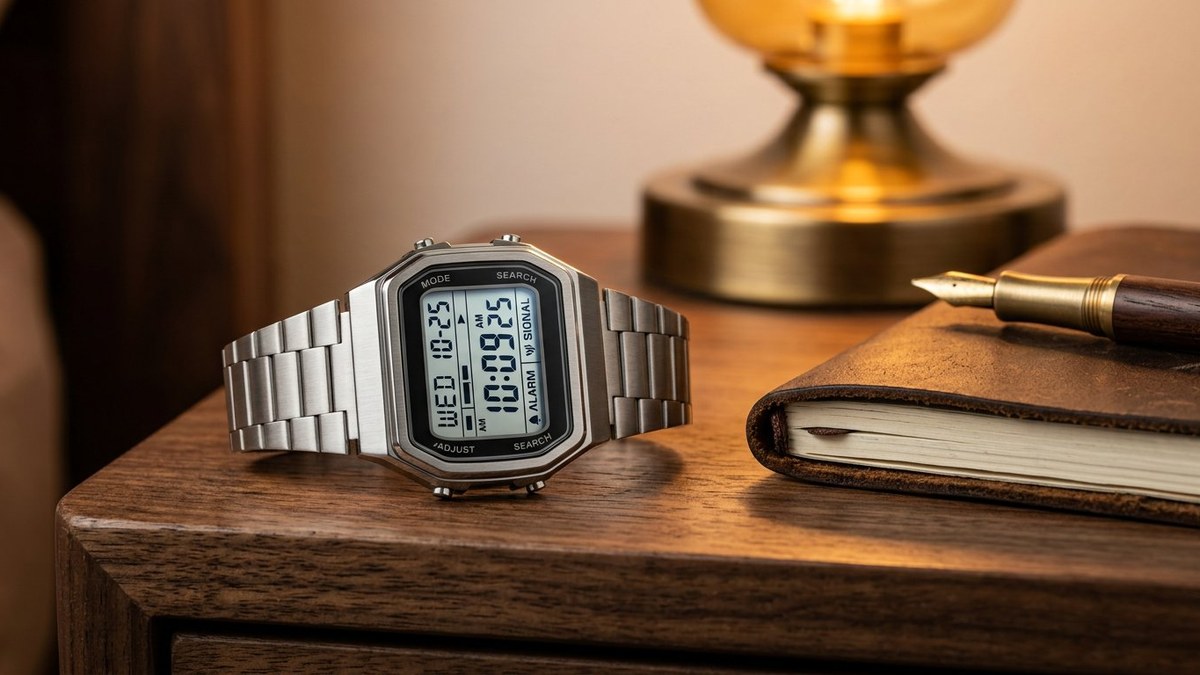 Как отключить ежечасный сигнал и звук кнопок в часах Casio