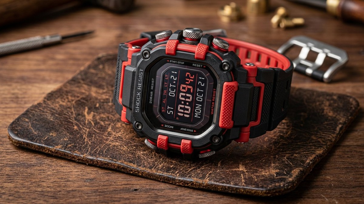 Сверхкрупные часы Casio G-Shock GX-56 Король с гелевыми демпферами Alpha Gel