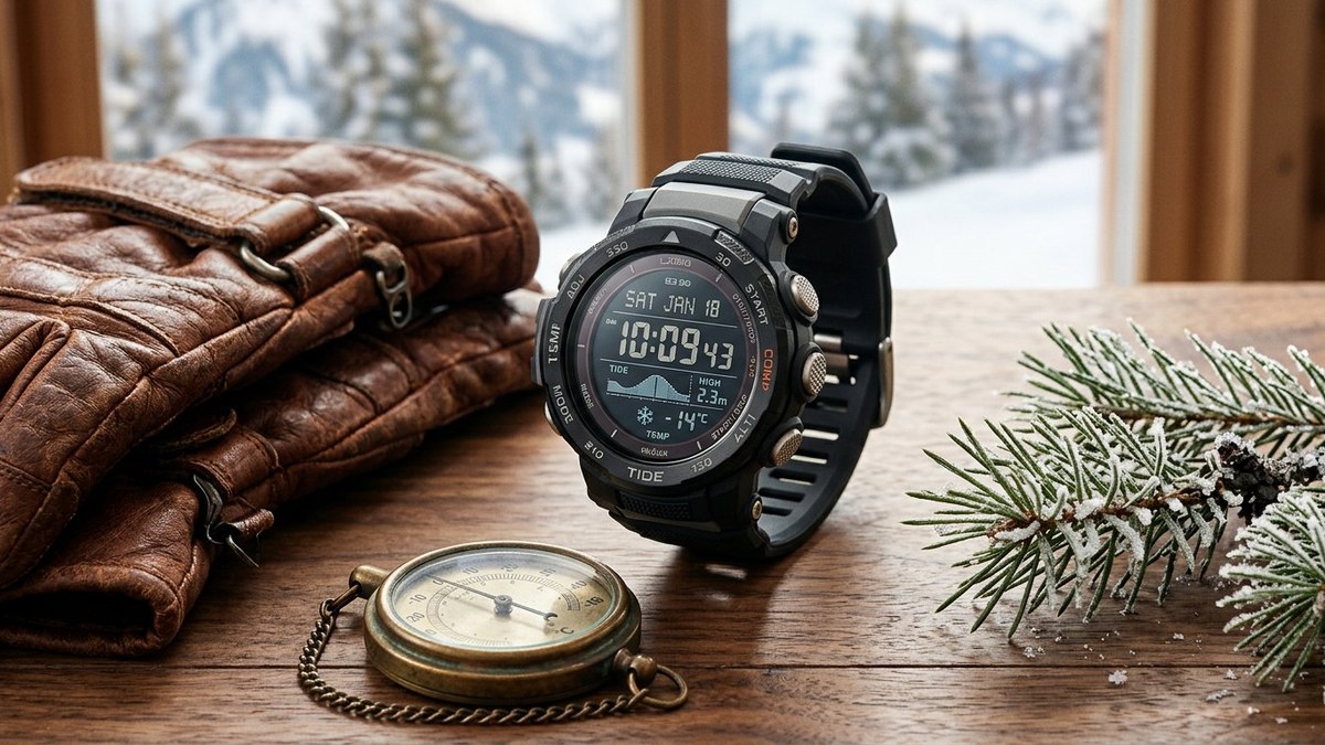 Read more about the article Морозостойкие часы Casio G-Shock G-Lide с защитой Low Temp-LCD: обзор серий для сноуборда, зимней рыбалки и серфинга